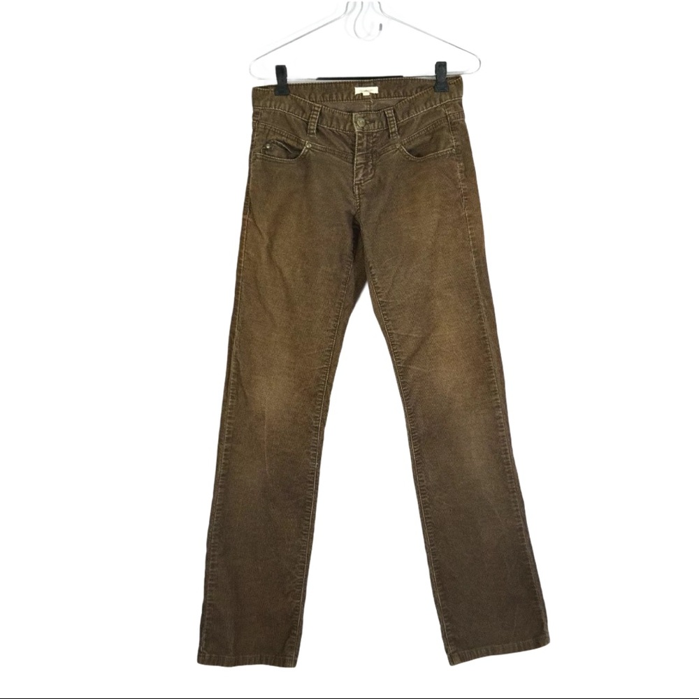 CIDRA Anthro Brown Slim Corduroy PANTS 28 X 33 XS
